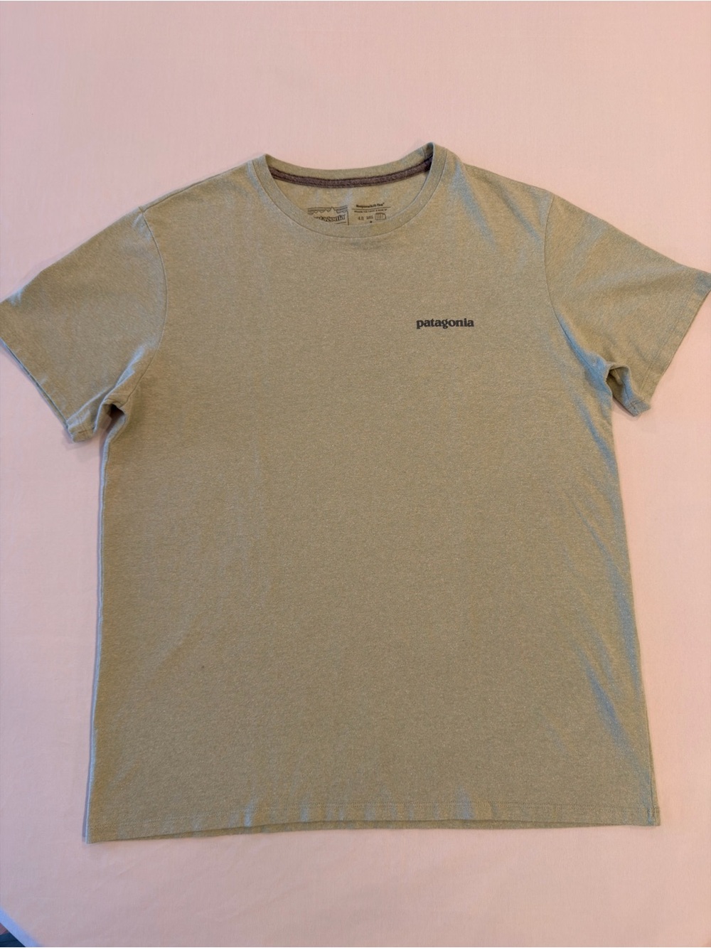 Patagonia Responsibili-Tee Sage Green Heather T-Shirt L